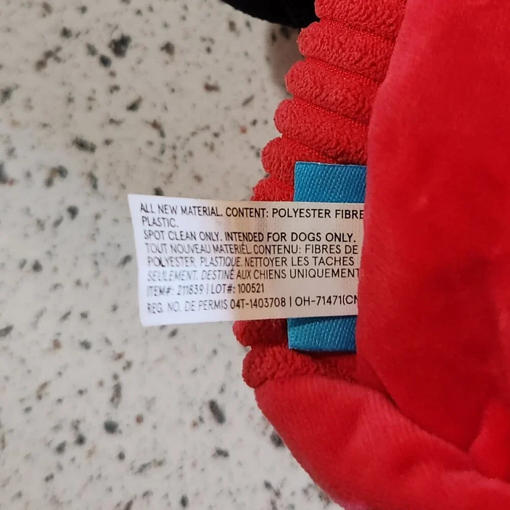 Bark Barkagio Slot Muttchine Machine Casino Squeaky Crinkle Plush Dog Toy sz M/L